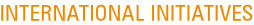 International Initiatives